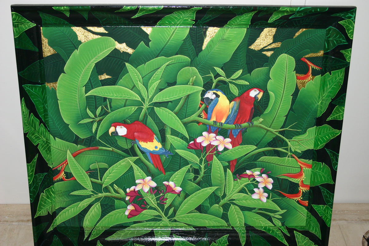 BALI ドットアート/DODODO[60×80cm] 絵画 絵 アート