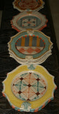 ON SPECIAL! NEIMAN MARCUS STUNNING UNIQUE HORCHOW MEDICI 10 DINNER PLATES HAND PAINTED IN ITALY