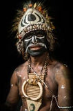 Unique, Rare 3-Tier Sing-Sing Festival Pristine Nassa Shells & Seed Beads Bilas Pectoral Adornment, Necklace Ornament from the Highlands of Papua New Guinea, NECK2, collected in late 1900’s.