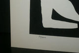 1970 Choice of Hand Signed & Numbered Serigraph Art Panels limited Edition of 200 Authentic pieces by Artist Dino Konopiso  Modern Op Art BLACK & WHITE PROFILE SILHOUETTES Stunning Optical Illusion Effect. Unique Decorator Designer Collector Artwork