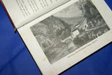 SOLD VERY RARE ANTIQUE BOOK Les 2 petits Robinsons de la Grande-Chartreuse  BY JULES TAULIER from 1879 with 69 Wood Engravings 69 VIGNETTES SUR BOIS 5TH EDITION OVER 140 YEARS OLD GILT-EDGED PAGES WITH 24 KARAT GOLD LEAF