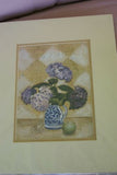 4 Double Matted Redoute Floral & Angel Art Prints 120.00 retail value Wall Decor