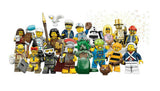 BRAND NEW, RARE RETIRED LEGO COLLECTIBLE MINIFIGURE 71001: WARRIOR WOMAN WITH SHIELD, LANCE & BLACK BASE  (Serie 10) 71001, RELEASED IN 2013. 7 PIECES