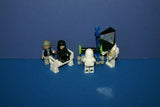 4, NOW RARE, RETIRED LEGO STAR WARS MINIFIGURES COLLECTIBLES (EPISODES 4/5/6): SNOWTROOPER, IMPERIAL TROOPER,  TROOPER SW187, HOTH REBEL, REFLECTIVE SPY TOWER DROID, BENCH & MORE (39 PCS). KIT: SET 25