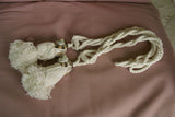 BARGAIN 2 very large PHILLIPINES Endive Murex Seashell Tassels Curtain Holdbacks Oceanic Art, South Pacific Home Decor Accent, Handcrafted Unique perfect for Designer Decorator Shell Collector Stunning Beach Lover Pool Cabana Look