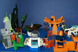 CUSTOM LEGO SET (20 PCS): 2, NOW RARE RETIRED, (NEW) MINIFIGURES & MRS PUFF, GARY THE SNAIL AND CARRIAGE, STROLLER WITH TRANSPARENT SUNROOF 3818 (KIT 33)