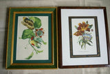 SIGNED DETAILED ARTIST HAND PAINTED FRAME MATS REDOUTE PRINT RE8 WATERLILY LIS