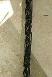 Rare Hand Carved Wood & Mother of Pearl Chief Power staff, magic amulet meant to intimidate & scare evil spirits, Trobriand