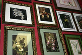 Lindenia Limited Edition Print: Odontoglossum x Harvengtense L Lind (Yellow and Sienna) Orchid Collector Art (B4)