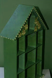 Artist Signed Hand Painted Wood SHADOW BOX 15X9,75X3,25 ONCIDIUM ORCHIDS DWBX11