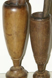 CHOICE BETWEEN 2 RARE ANTIQUE MELANESIA MASSIM TROBRIAND ISLAND BETEL LIME POUNDER WITH PESTLE SET, GOOD PATINA (EARLY 1900’S) BP14 OR BP15