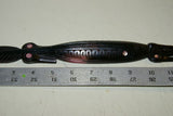 South Pacific Rare Ebony Art Mother Pearl Salty Crocodile gator Hand Carved 46