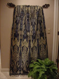4 Hand carved Wood Elegant Unique Display Hanger Rack Rods Bars with Ornate Finials at each end 44" Long Created to Display Precious Textiles: Antique Tapestry Runner Obi Needlepoint Fabric Panel Quilt Rare Cloth etc… Designer Collector Wall Décor