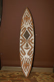 Papua Gulf Ritual Spirit Polychrome Facial Flute Board Hero Trophy Shield 10A16