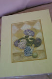 4 Double Matted Redoute Floral & Angel Art Prints 120.00 retail value Wall Decor
