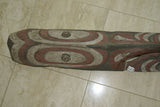 31" Kaningara Rare Ancestral carved Polychrome Shaman Spirit Mask Sepik 13A13