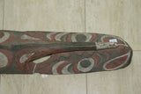 31" Kaningara Rare Ancestral carved Polychrome Shaman Spirit Mask Sepik 13A13
