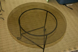 2 STURDY ELEGANT CUSTOM MADE HANDCRAFTED BLACK METAL STANDS TO DISPLAY & INHANCE  ART BASKET POTTERY VASE COLLECTIBLE ETC…  MANY SIZES AVAILABLE (WE CARRY LARGE ONES FOR TABLE TOPS) ELEGANT CURVED FEET DECORATOR DESIGNER COLLECTOR HOME DÉCOR