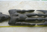 Older Middle Sepik Tribal Ancestor Hand Carved Suspension Hook 30A9 Guinea 40"