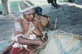 Unique Rare Old Hand Carved Ramu Figural Betel Mortar from Huon Gulf Tribe, Important Tool used during the betel lime habit by elders, Papua New Guinea 170A