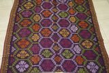 Old Superb Ceremonial Balinese hand woven textile antique Multi-color Embroidered Songket Brocade Damask Bride Price Heirloom Textile Art 60" x 39" (SG5) Collected in Negara, Bali, Indonesia.
