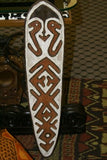 Papua Era River Ritual Spirit Bravery Polychrome Gope Board Trophy Shield 10A3