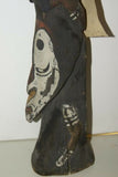 Older Rare Polychrome Tribal Cult Yamuk Bird Ancestor Spirit Figure Sepik 31A7