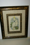 SIGNED UNIQUE DETAILED ARTIST HAND PAINTED FRAME MATTED REDOUTE PRINT ROSES RE1