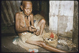 Unique Rare Old Hand Carved Ramu Figural Betel Mortar from Huon Gulf Tribe, Important Tool used during the betel lime (quid) habit by elders, Papua New Guinea 170B