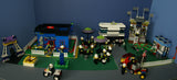 BRAND NEW, NOW RARE RETIRED LEGO MINIFIGURE COLLECTIBLE: SKYDIVER WITH PARACHUTE BAG & HELMET (HARD HAT) & BLACK BASE (Serie 10) MPN 71001, YEAR 2013. 6 PIECES