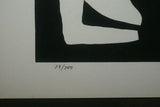 1970 Choice of Hand Signed & Numbered Serigraph Art Panels limited Edition of 200 Authentic pieces by Artist Dino Konopiso  Modern Op Art BLACK & WHITE PROFILE SILHOUETTES Stunning Optical Illusion Effect. Unique Decorator Designer Collector Artwork