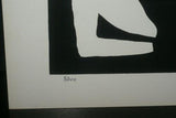 1970 Choice of Hand Signed & Numbered Serigraph Art Panels limited Edition of 200 Authentic pieces by Artist Dino Konopiso  Modern Op Art BLACK & WHITE PROFILE SILHOUETTES Stunning Optical Illusion Effect. Unique Decorator Designer Collector Artwork