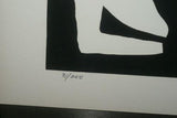 1970 Choice of Hand Signed & Numbered Serigraph Art Panels limited Edition of 200 Authentic pieces by Artist Dino Konopiso  Modern Op Art BLACK & WHITE PROFILE SILHOUETTES Stunning Optical Illusion Effect. Unique Decorator Designer Collector Artwork