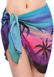 SOLD OUT: HIGH QUALITY HAND PAINTED TEXTILE FABRIC HALF SARONG OR BEACH SKIRT, SUMMER TABLE RUNNER, SIGNED BY THE ARTIST: DETAILED MOTIFS OF BLOOMING PLUMERIA YELLOW  & HOT PINK BACKGROUND, RICH COLORS 74" x 23" (no SC17)