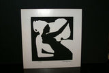 1970 Choice of Hand Signed & Numbered Serigraph Art Panels limited Edition of 200 Authentic pieces by Artist Dino Konopiso  Modern Op Art BLACK & WHITE PROFILE SILHOUETTES Stunning Optical Illusion Effect. Unique Decorator Designer Collector Artwork