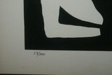 1970 Choice of Hand Signed & Numbered Serigraph Art Panels limited Edition of 200 Authentic pieces by Artist Dino Konopiso  Modern Op Art BLACK & WHITE PROFILE SILHOUETTES Stunning Optical Illusion Effect. Unique Decorator Designer Collector Artwork
