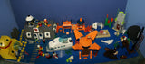 6 NOW RARE RETIRED LEGO STAR WARS MANDALORIAN TROOPER MINIFIGURES 7914 SW029 WITH ACCESSORIES GUNS HELMETS JET PACKS PLUS 3 BUILDS: OBSERVATION TOWER, CRANE & THRONE (149 PCS). KIT : ITEM 53
