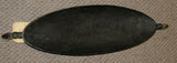 Old Unique Sing-Sing Festival Ceremonial Hand Carved Bowl, Large Platter to serve Betel, Lime, Sago & Grub during Initiations, Rites of passage, Wars victories, Weddings, 28" Long, Ramu River, Papua New Guinea. Item 60A16, Late 20th C.