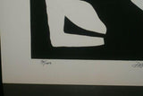 1970 Choice of Hand Signed & Numbered Serigraph Art Panels limited Edition of 200 Authentic pieces by Artist Dino Konopiso  Modern Op Art BLACK & WHITE PROFILE SILHOUETTES Stunning Optical Illusion Effect. Unique Decorator Designer Collector Artwork