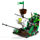 NOW RARE RETIRED LEGO (241 PIECES),THE FLYING DUTCHMAN 3817: 3 MINIFIGURES, SPONGEBOB, PIRATE PATRICK, FLYING DUTCHMAN, PIRATE SHIP, CANNON, SMALL ISLAND & MANY ACCESSORIES 13.94” x 2.32” x 7.52” BOX & INSTRUCTION BOOKLET INCLUDED. YEAR 2012