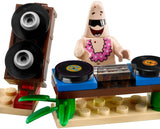 NOW RARE RETIRED LEGO Spongebob Squarepants 3818: Bikini Bottom Undersea Party with 2 Buildings & 5 minifigures: Spongebob Patrick Mrs Puff Gary Squidward, DJ Table, Speakers, Merry-Go-Round, Balloons & Accesssories + Box & manuals (471 pieces) Year 2012