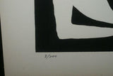 1970 Choice of Hand Signed & Numbered Serigraph Art Panels limited Edition of 200 Authentic pieces by Artist Dino Konopiso  Modern Op Art BLACK & WHITE PROFILE SILHOUETTES Stunning Optical Illusion Effect. Unique Decorator Designer Collector Artwork