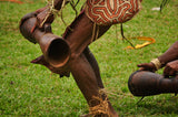 Rare Old “Big Man” Coconut Shell Cannibal Spoon or Ompi from the Azera (Adzera) People, Markham Valley, Morobe Province. Papua New Guinea. Private Collection, Mid 20th Century. ITEM SP4C, Good patina. Frogmouth handle