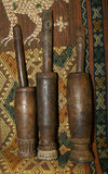 CHOICE BETWEEN 2 RARE ANTIQUE MELANESIA MASSIM TROBRIAND ISLAND BETEL LIME POUNDER WITH PESTLE SET, GOOD PATINA (EARLY 1900’S) BP9 OR BP11