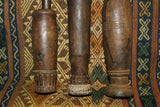CHOICE BETWEEN 2 RARE ANTIQUE MELANESIA MASSIM TROBRIAND ISLAND BETEL LIME POUNDER WITH PESTLE SET, GOOD PATINA (EARLY 1900’S) BP9 OR BP11