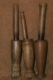CHOICE BETWEEN 3 RARE ANTIQUE MELANESIA MASSIM TROBRIAND ISLAND BETEL LIME POUNDER WITH PESTLE SET, GOOD PATINA (EARLY 1900’S) BP31, 32  OR 33