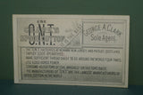 EPHEMERA AMERICANA WHIMSICAL ART: 1800's FRAMED ANTIQUE VICTORIAN ADVERTISING TRADE CARD: CLARK'S O.N.T, BOYS FLYING A KITE (DFPO1Q) ADORABLE LITTLE KID DESIGNER COLLECTOR COLLECTIBLE WALL DÉCOR UNIQUE BOY’S ROOM