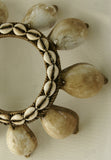 Rare Old Luba Ceremonial Albino Cowrie Shell, Nassa, Rattan Necklace from the Ngada Tribe, Flores Island, Indonesia. Collected in the late 1900's. Jai Dance FLO4