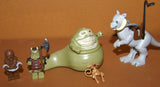 LEGO Star Wars Jabba’s Palace, Rancor Pit, Echo Base, Episode III: 7 Very Rare HARD TO FIND (& New) Retired Minifigures 30 pcs: Boushh Princess Leia, Jabba the Hutt, Salacious B. Crumb, Tauntaun, Chewbacca, 2 Gamorrean with Accessories, Year 2011-12