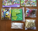 Now Rare Retired LEGO Friends, Kit 3189. (414 PIECES) Heartlake Stables: Barn with 2 Minifigures, 2 horses, Cat, Frog, Practice Jumps, Helmets, Saddles & Plenty of Accessories (Age: 6 - 12 years) Manuels & Box Included YEAR 2012